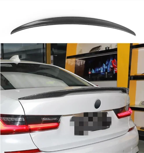 For BMW G20 Rear Trunk Spoiler ABS Plastic P Style 2020-up  NEW 3 Series G20 Lip Wing Spoiler