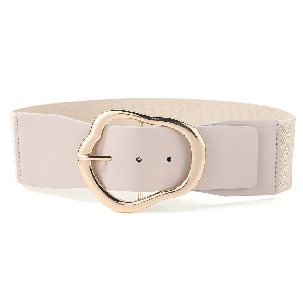 Fashion Elastic Personality Belt Irregular European Style Waistband Belt American Style Belt Sweaters Matching