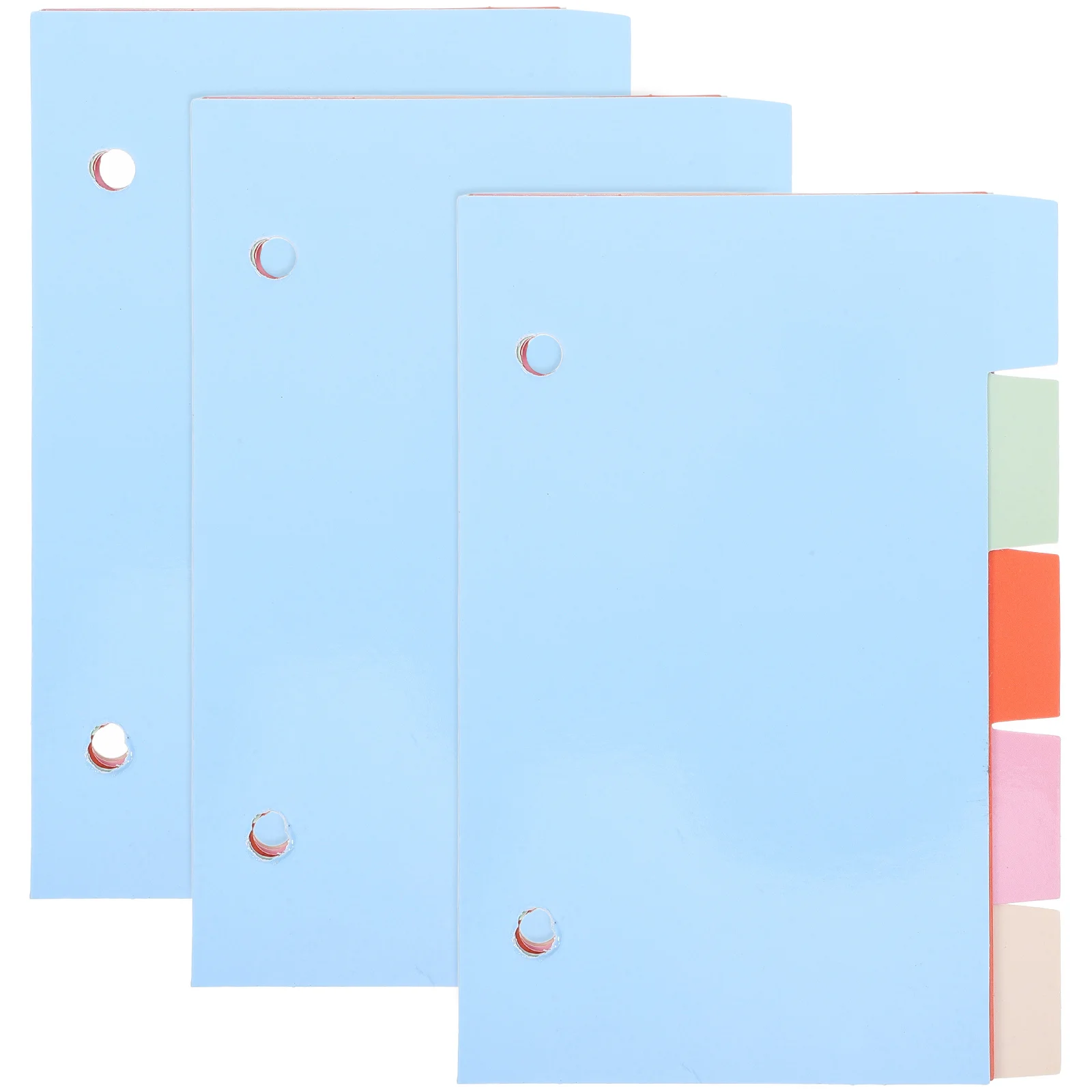 15 Sheets Notebook Dividers Paper Index Tabs for Journals Manuals Reports Presentations Study Work Page Dividers