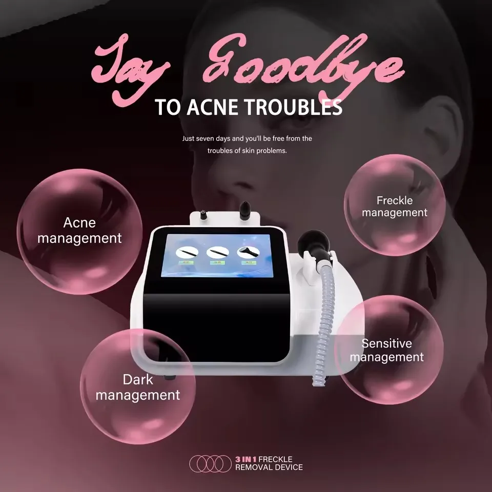 New HIFU Machine for Skin Care Beauty Equipment to Remove Pigmentation Treat Acne and Firm Skin Face Cleaning Brush