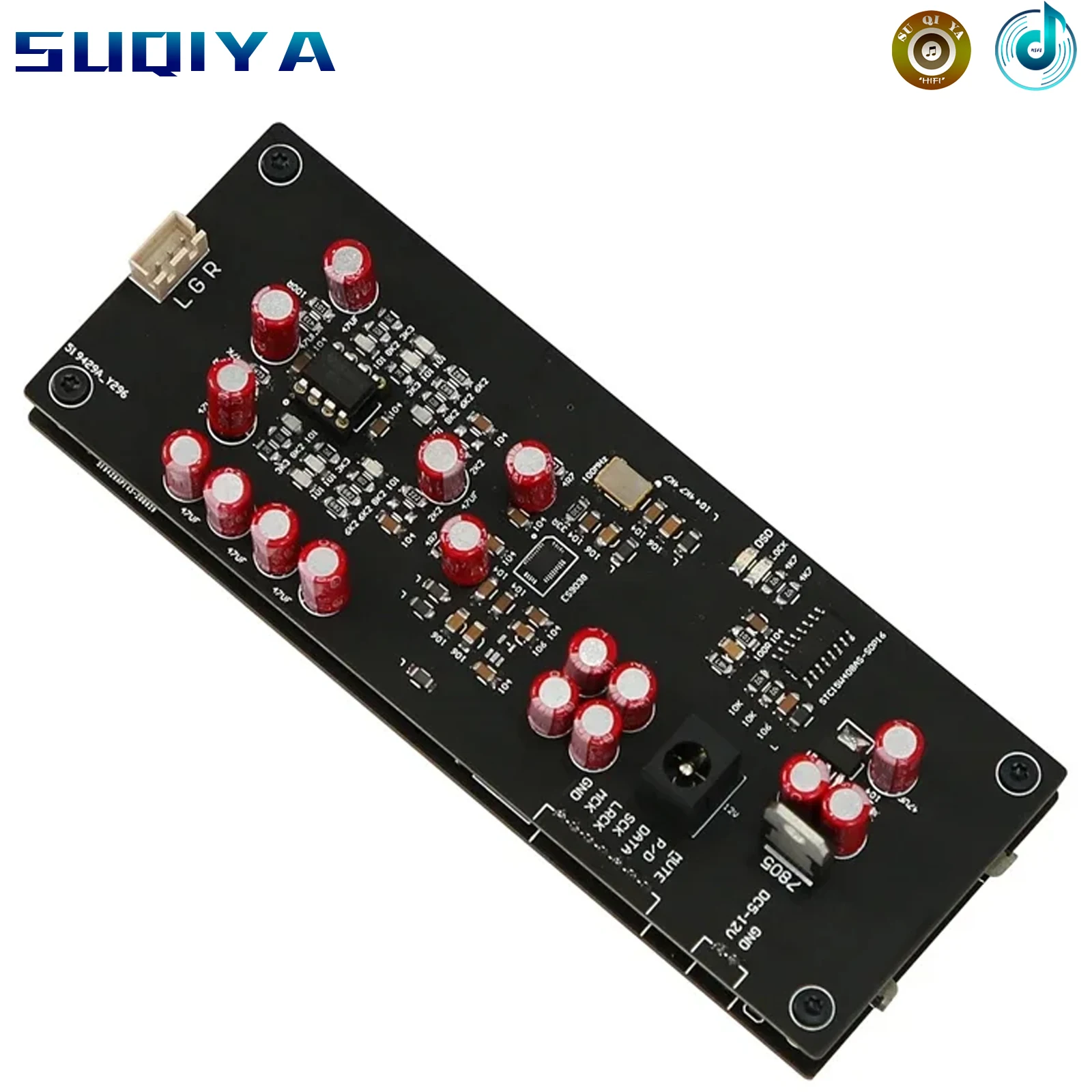 

SD Lossless Digital Turntable ES9038 Decoding Board For Audio Amplifier