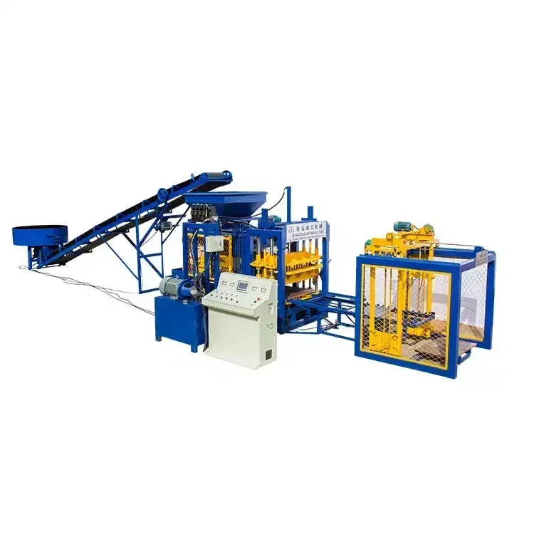 Hot sale QT4-18 Building Material Machinery For Molding Clay Brick Easy Operated Block Machine