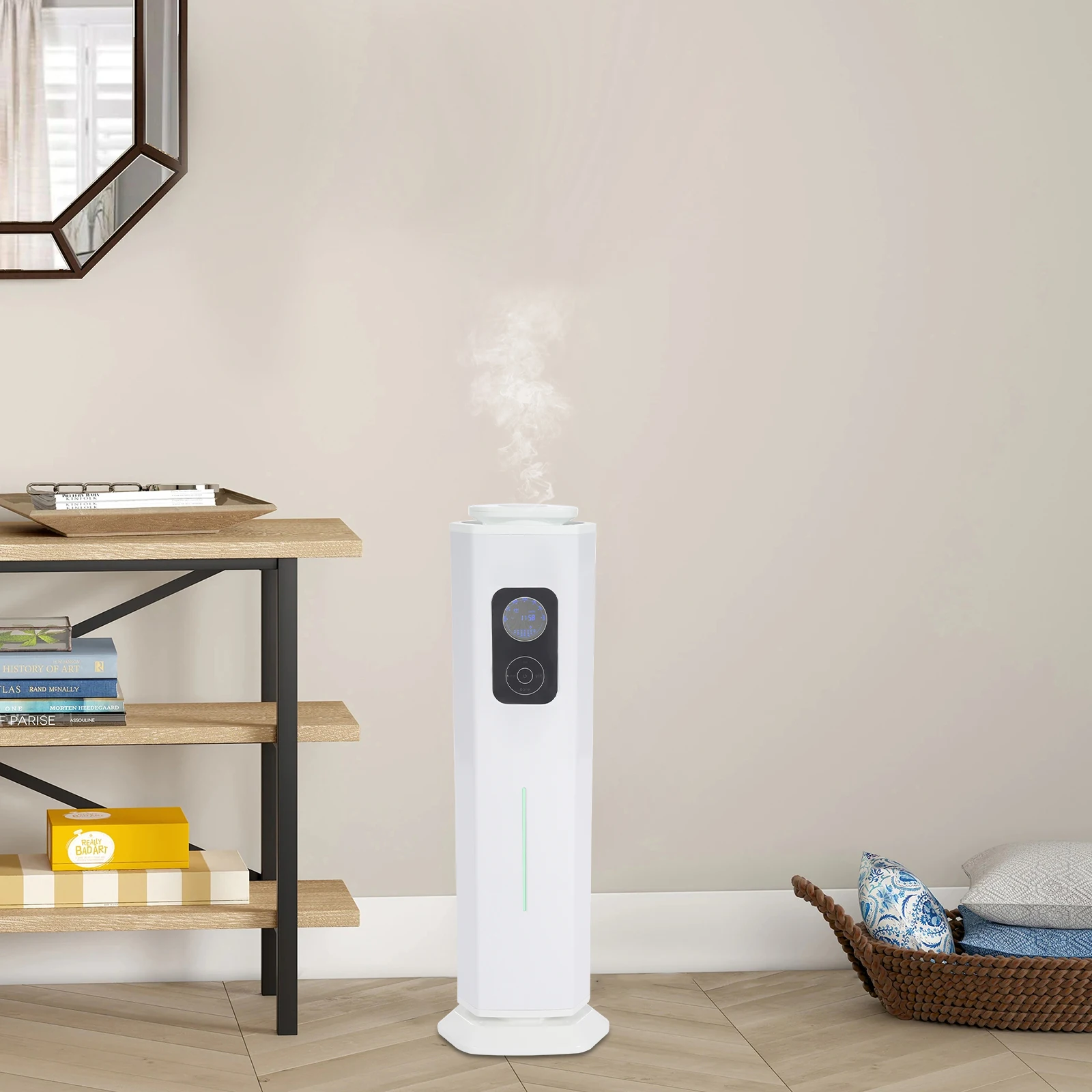 Essential Oil Diffuser 800ml Air Diffuser 22*20.5*66cm Smart Essential Oil Diffuser for Hotel/Supermarket/Bookstore/Gym/KTV