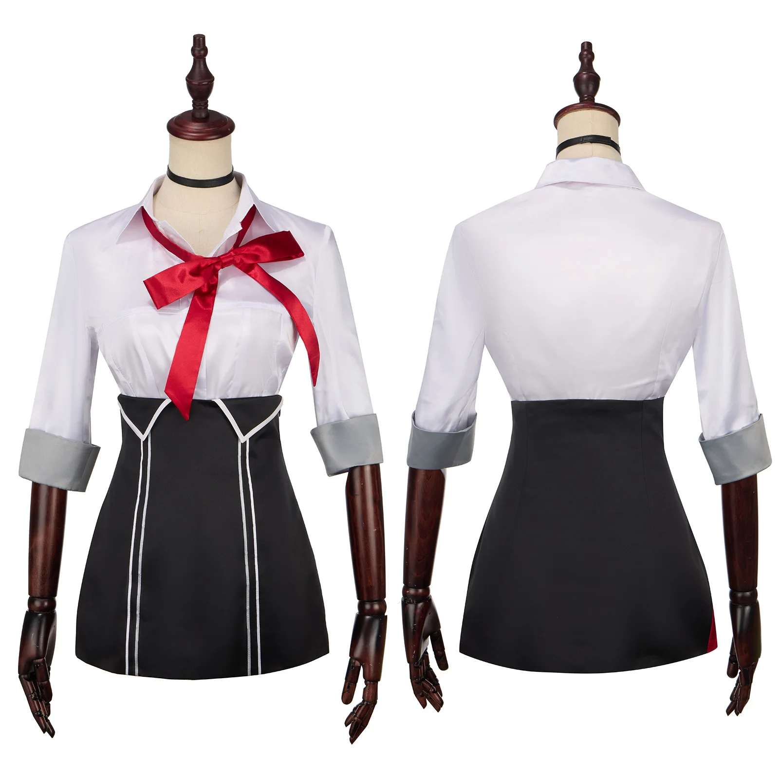 Blauw Archief Yosakur Kirara Cosplay Kostuum Shirt Rok Hoofddeksels Accessoires Voor Feest Vrouw Meisje Halloween Outfits