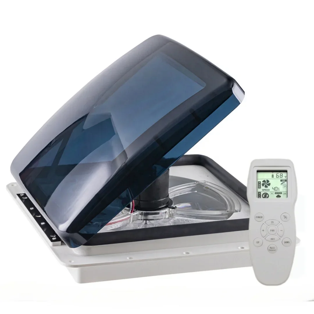 

DC12V Remote Control Electric Anti-UV Motorhome Caravan Skylight Roof Fan Caravan RV Vent