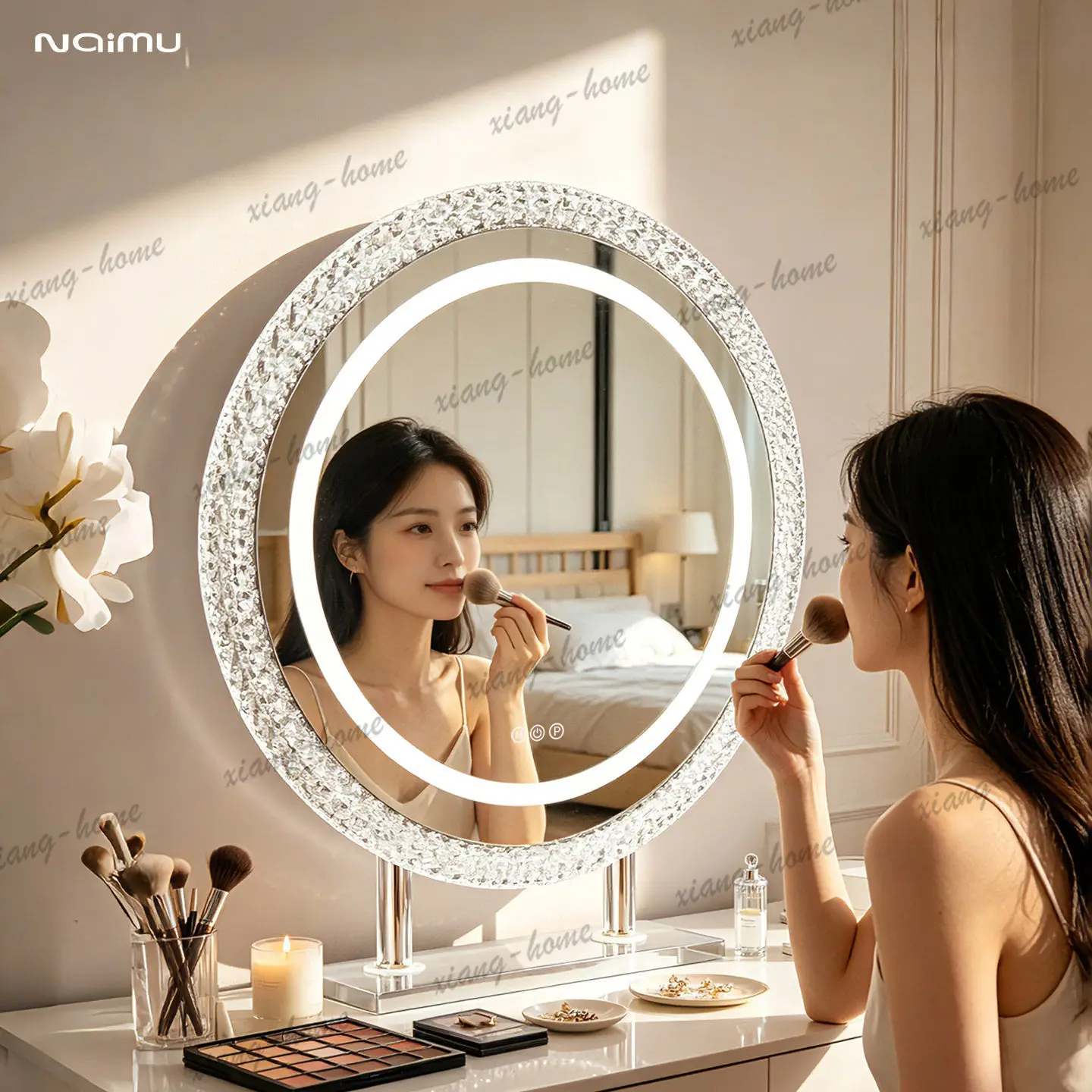 2026 new dresser mirror makeup table special mirror can be flipped