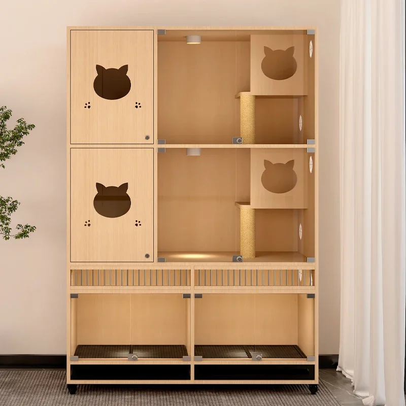 Pet display cabinet,cat delivery room, breeding cabinet, large cat house, foster care cabinet, cat nest cage