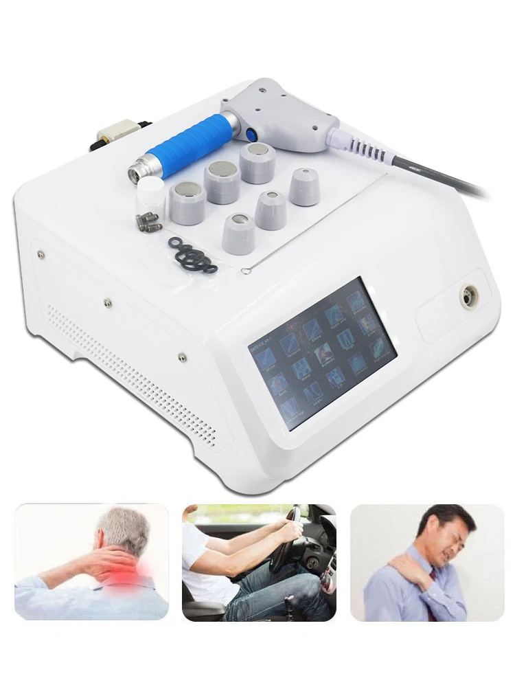 10Bar Pneumatic Shockwave Therapy Machine For Pain Relief Body Relaxation Shock Wave ED Treatment Health Care Massager