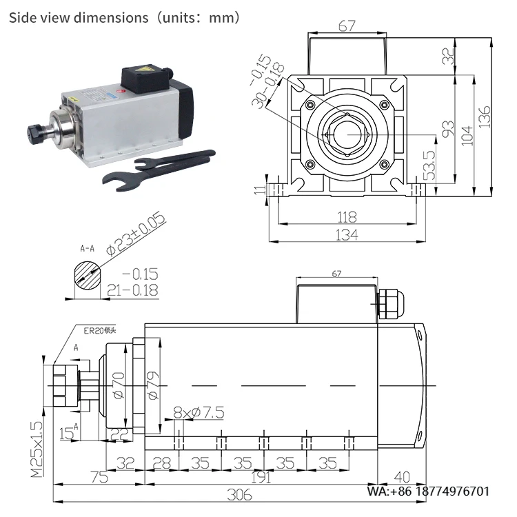 Cnc Machine Spindle…
