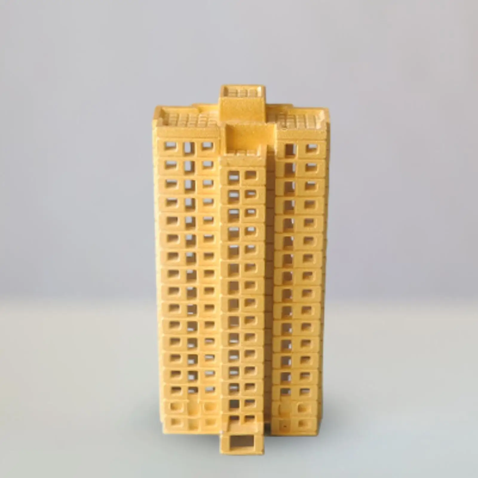 Kit fai da te per la creazione di modellini di edifici in scala 1/500 per la decorazione del paesaggio ferroviario del treno modello