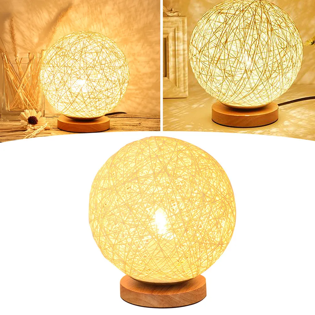 

LED Adjustable Rattan Ball Lights 20Cm USB Decorative Fairy Lights for Wedding Birthday Party Home Bedroom Bathroom