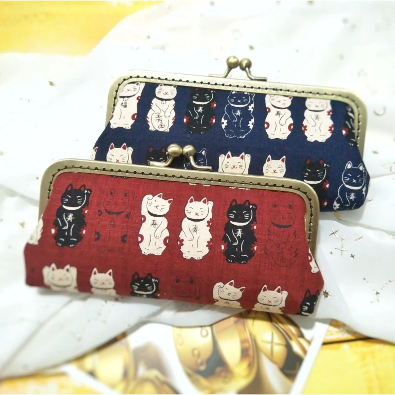 【Caicai Cat】Original Handmade Pen Bag Small Items Grocery Storage Bag，In Stock