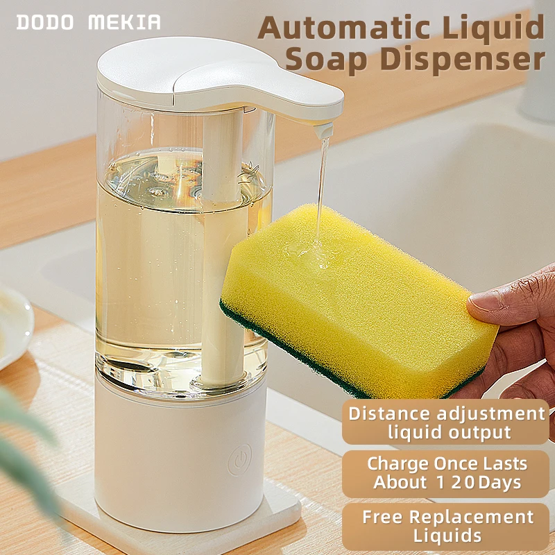 

Automatic Detergent Dispenser Sensor Hand Washing Machine Kitchen Gel Washing Spirit Hand Soap Dispenser Soap Dispenser Wall-Mounted