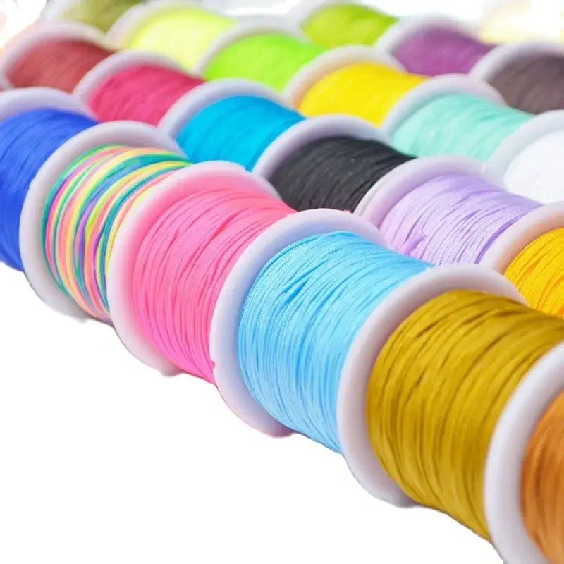 Jade wire 0.8mm thick No. 72 jade wire braided nylon accessories wire bracelet braided   jewelry wiring