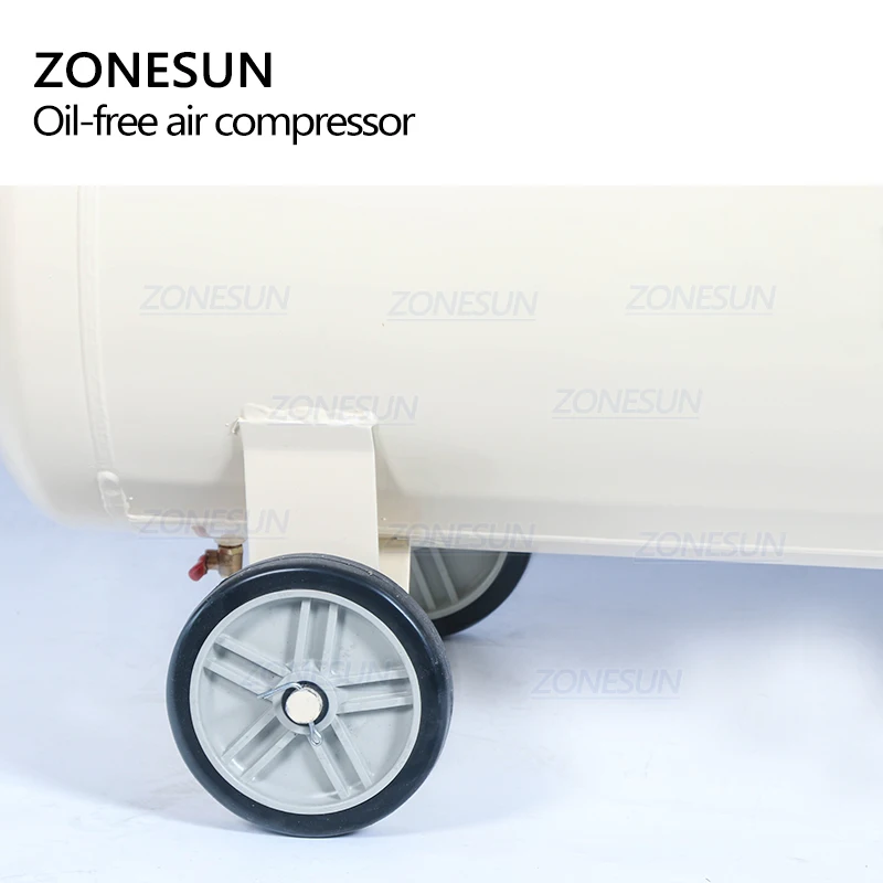 ZONESUN ZS-AC160L Мощный поршневой бесшумный воздушный компрессор из чистой меди для стоматологических деревообрабатывающих труб, портативный воздушный насос