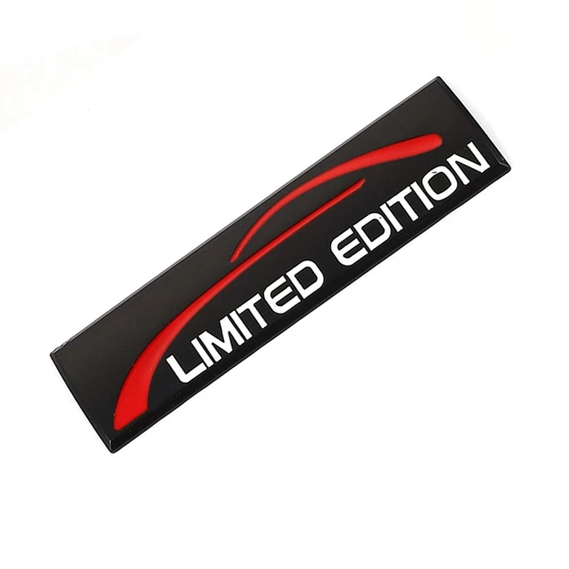 Car Sticker Limited Edition Metal Alloy 3D Badge Car Modification Accessories Rear Marked Side Marking Decorative Car-Sticker
