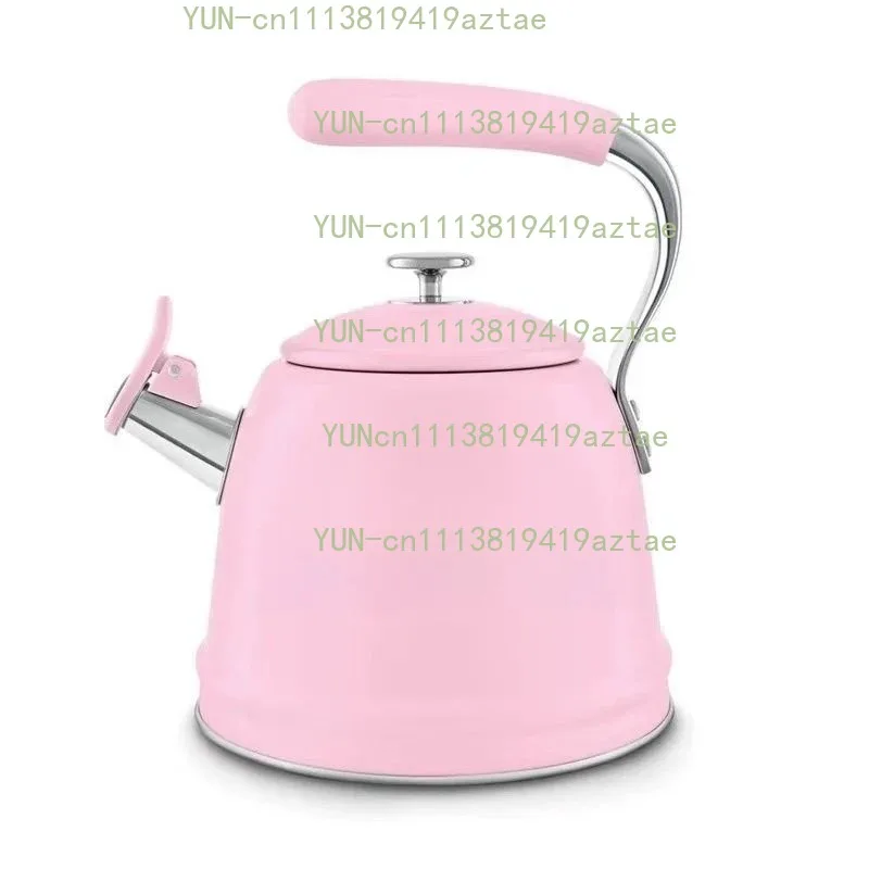 2.3L Retro 304 Stainless Steel Large Capacity Kettle for Home Outdoor Portable