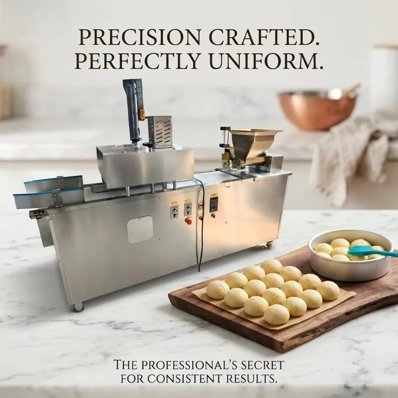 Customized Large Capacity Automatic Dough Divider Rounder Commercial Dough Ball Forming Machine For Pizza Bread Pastry Bakery