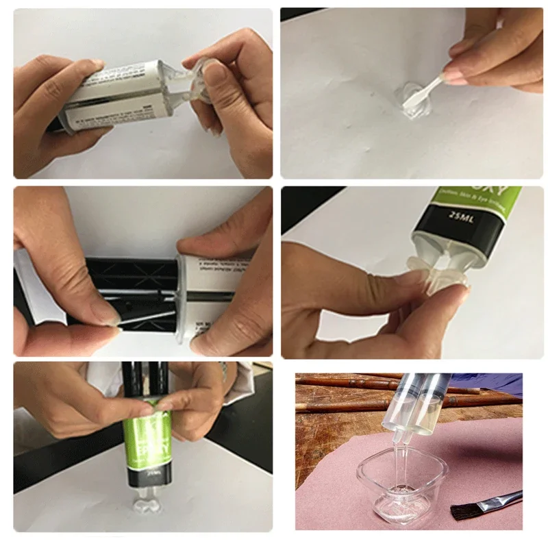 Steel Epoxy Adhesive AB Glue High Temperature Resistant Liquid Metal Welding Filler Metal Repair Glue for Metal Casting Defect