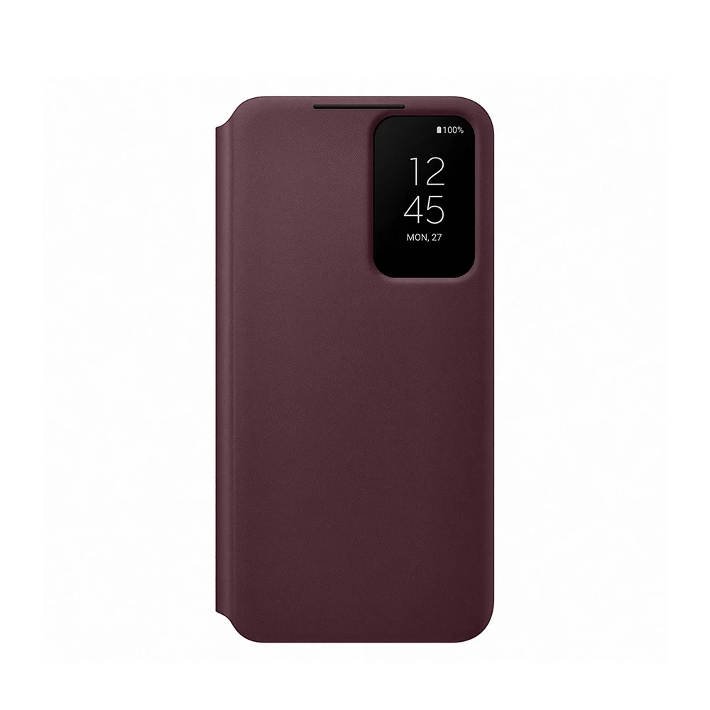Oryginalne etui Samsung Galaxy S22 S-View Flip Cover EF-ZS901 Smart Clear View z okienkiem ochronnym dla Galaxy S22 — zdjęcie produktu 4