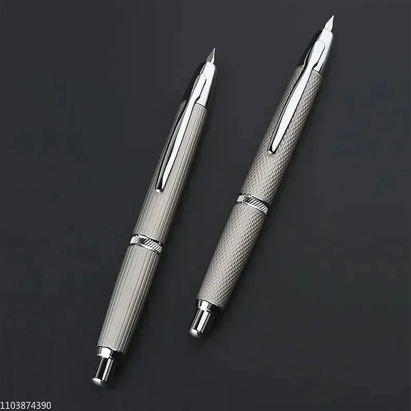 new-2025-new-press-pens-majohn-colorful-fish-scale-metal-fountain-pens-with-clip-ef-f-04-05mm-nib-student-teacher-writing-pen