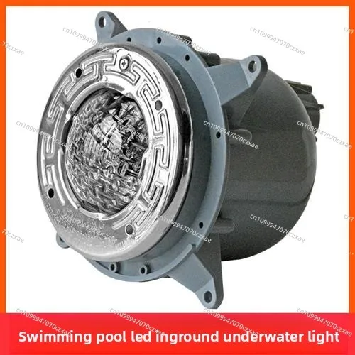 Embedded LED Pool Light Recessed Stainless Steel Underwater Lamp, IP68 Waterproof Submersible Light For Outdoor Swimming Pool