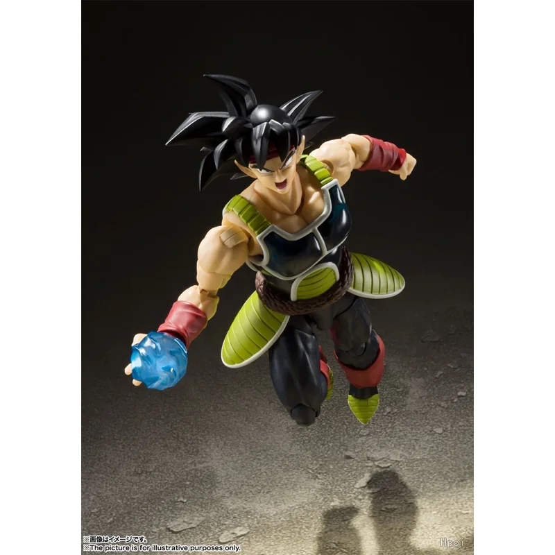 Bandai Original SHF Dragon Ball Z Bardock Anime Action Figure Toys For Boys Girls Kids Children Birthday Gifts Collectible Model