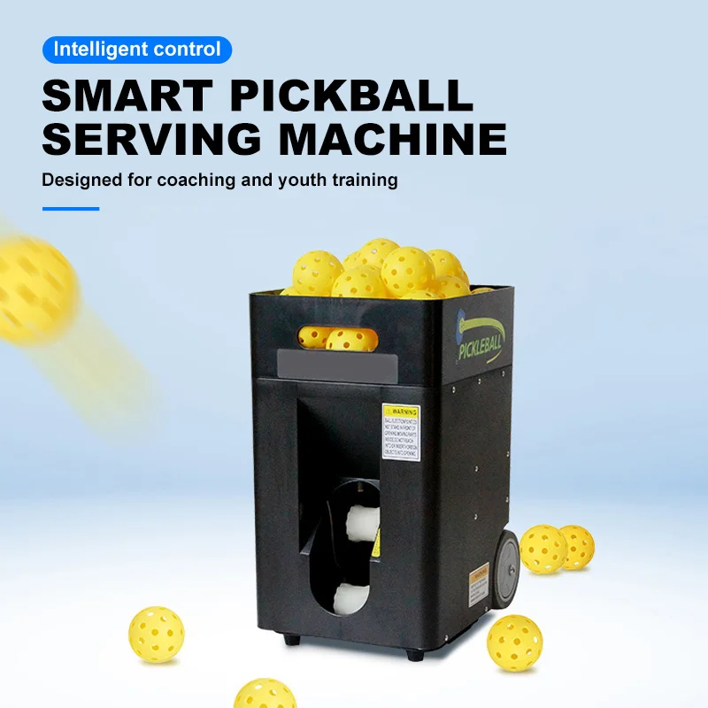Smart Training Equipment Pickleball Padel Tennis Launcher Tennis Ball Throwing Machine