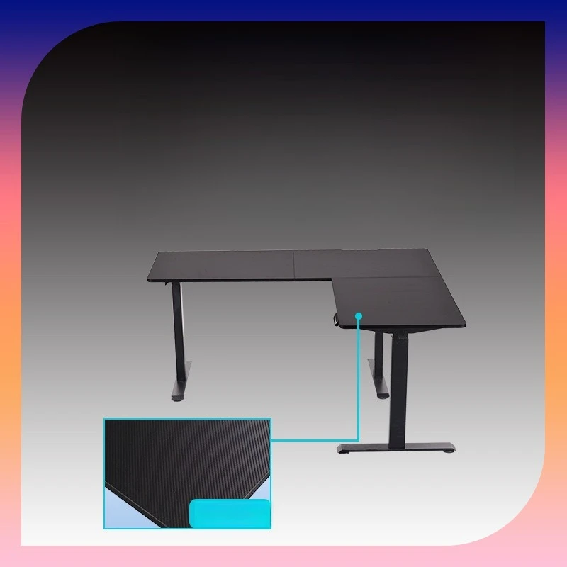 

Corner Desk L-type Electric Lifting Table Desktop Home Corner Bedroom Black Myth Wukong E-sports Table Smart