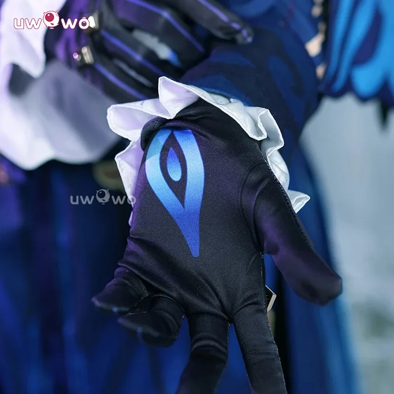 

zizi 2025 UWOWO Collab Series: Genshin Impact Hydro Fontaine Neuvillette Косплей Костюм