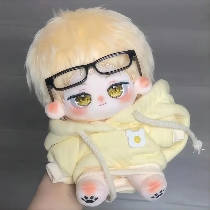 Jogo de anime de pelúcia de 20 cm Haikyuu!! Tsukishima Kei Boneca de pelúcia de desenho animado brinquedo COS vestir-se crianças adultos presentes colecionáveis de algodão