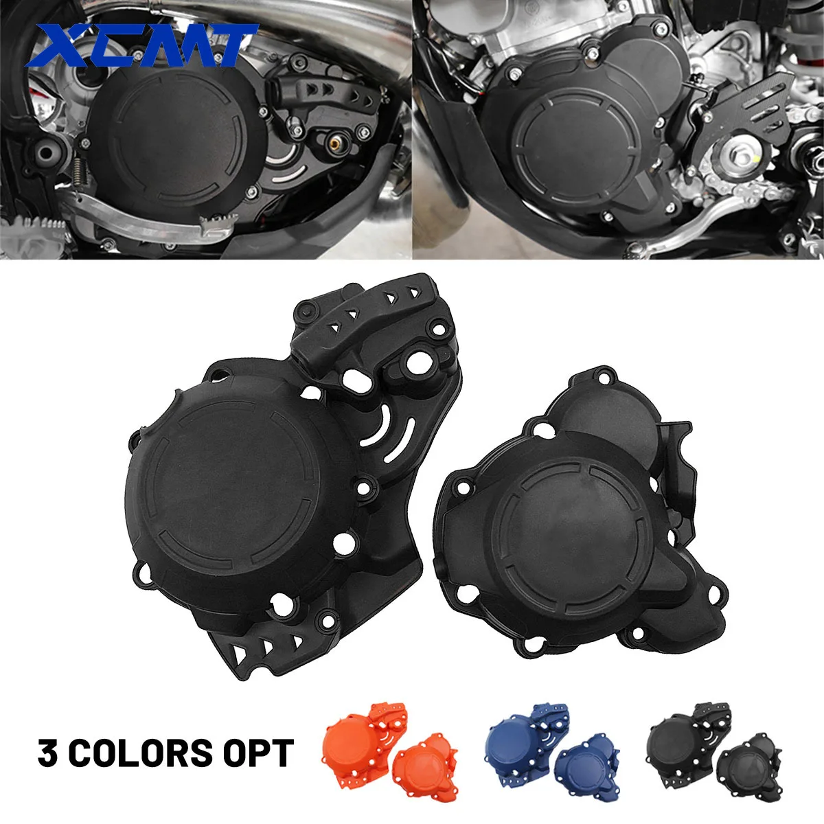 

Motorcycle Engine Cover Guard For KTM SX EXC XC XCW TPI For Husqvarna TE TC TX For GasGas EC EX MC Ignition Clutch Protector Kit