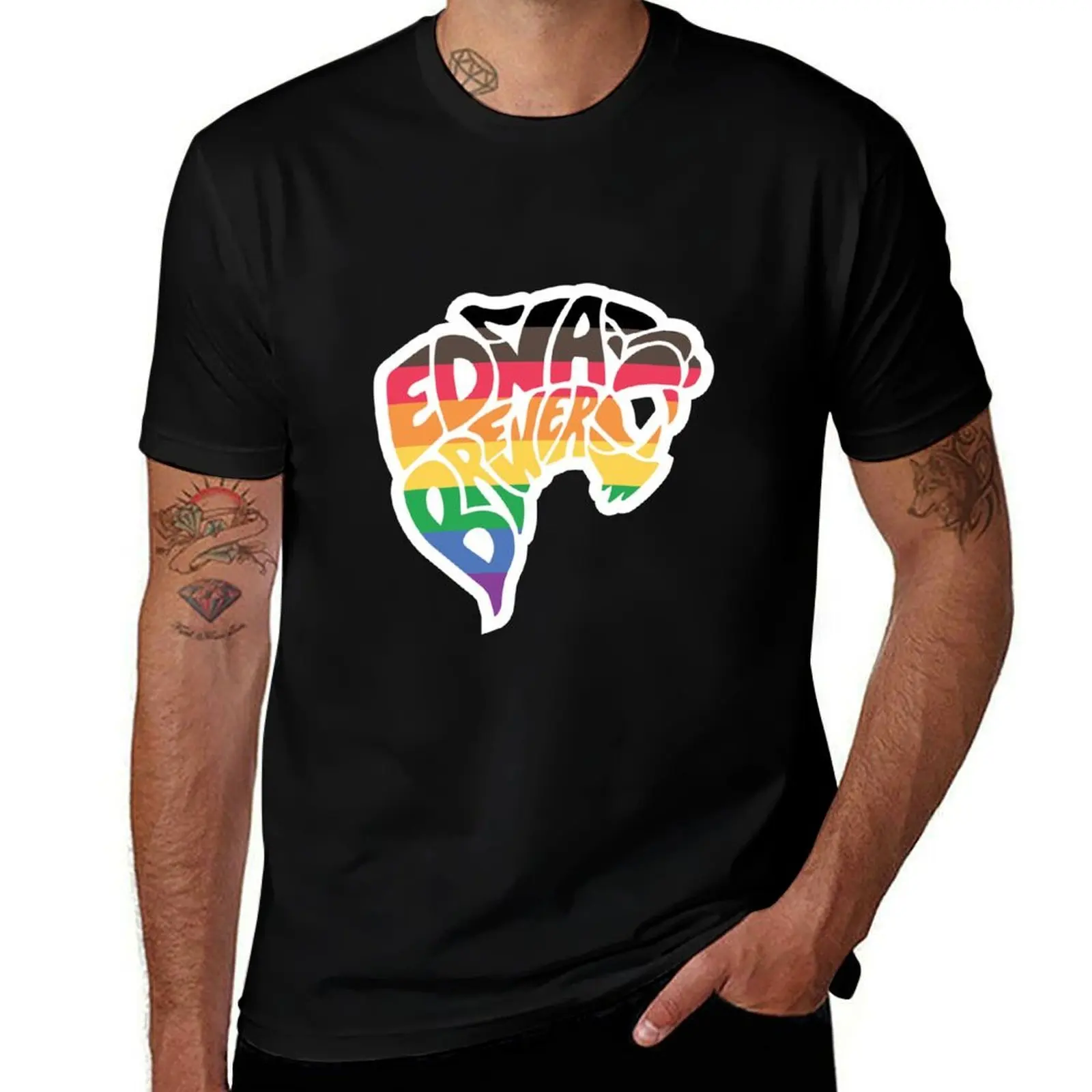 

EBMS Rainbow Panther T-Shirt Urban Style Print T-Shirt