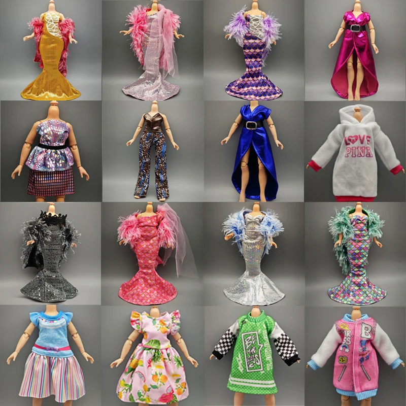 Handmade Dresses Sport Suits Clothing shose Suitable For 28CM Fashion Rainbow High Style  Doll With  Girls Christmas Gift