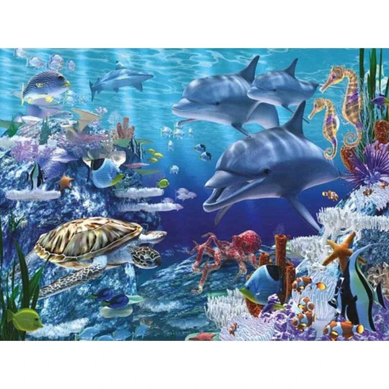 quebra-cabeca-de-500-1000-1200-2000-pecas-golfinhos-coloridos-e-tartarugas-marinhas-nadando-em-recifes-de-coral-para-adultos-presente-para-alivio-do-estresse