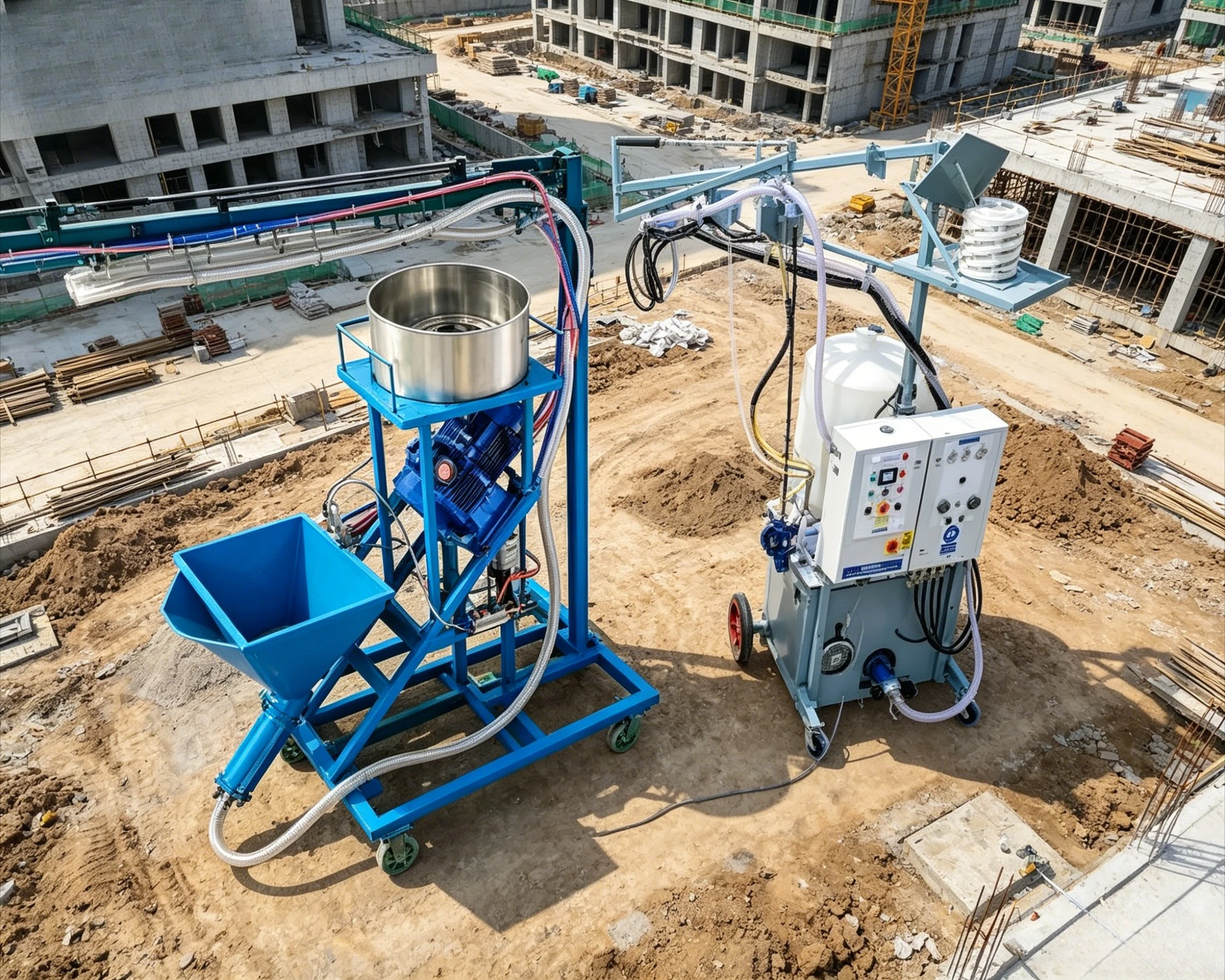 Customized Grc Spray Machine High Quality Glass Fiber Spraying Cement GRC Machine for Sale Grc Panel Machine