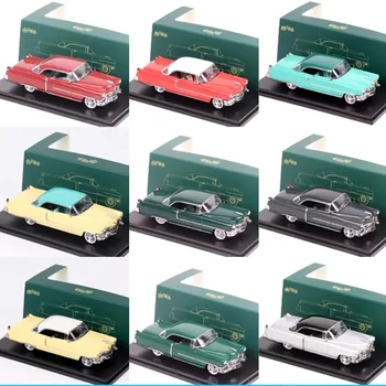 Gfcc 1:43 1955 cadi Coupe DeVille รถวินเทจโมเดลรถยนต์อัลลอยด์หล่อคลาสสิกของขวัญสำหรับผู้ใหญ่จอแสดงผลแบบคงที่