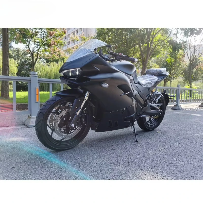 The Configuration of the Electric Motorcycle Belt Drive Motor 8000 Watt Mid-mounted Customized Motor