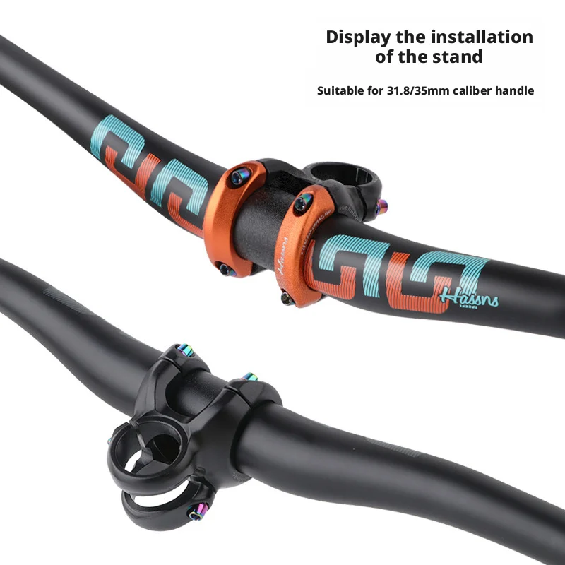 Extra Langer Leichtgewichtiger Carbon-Faser MTB Lenker 31,8mm 35mm Riser für Mountainbikes – Detail 9