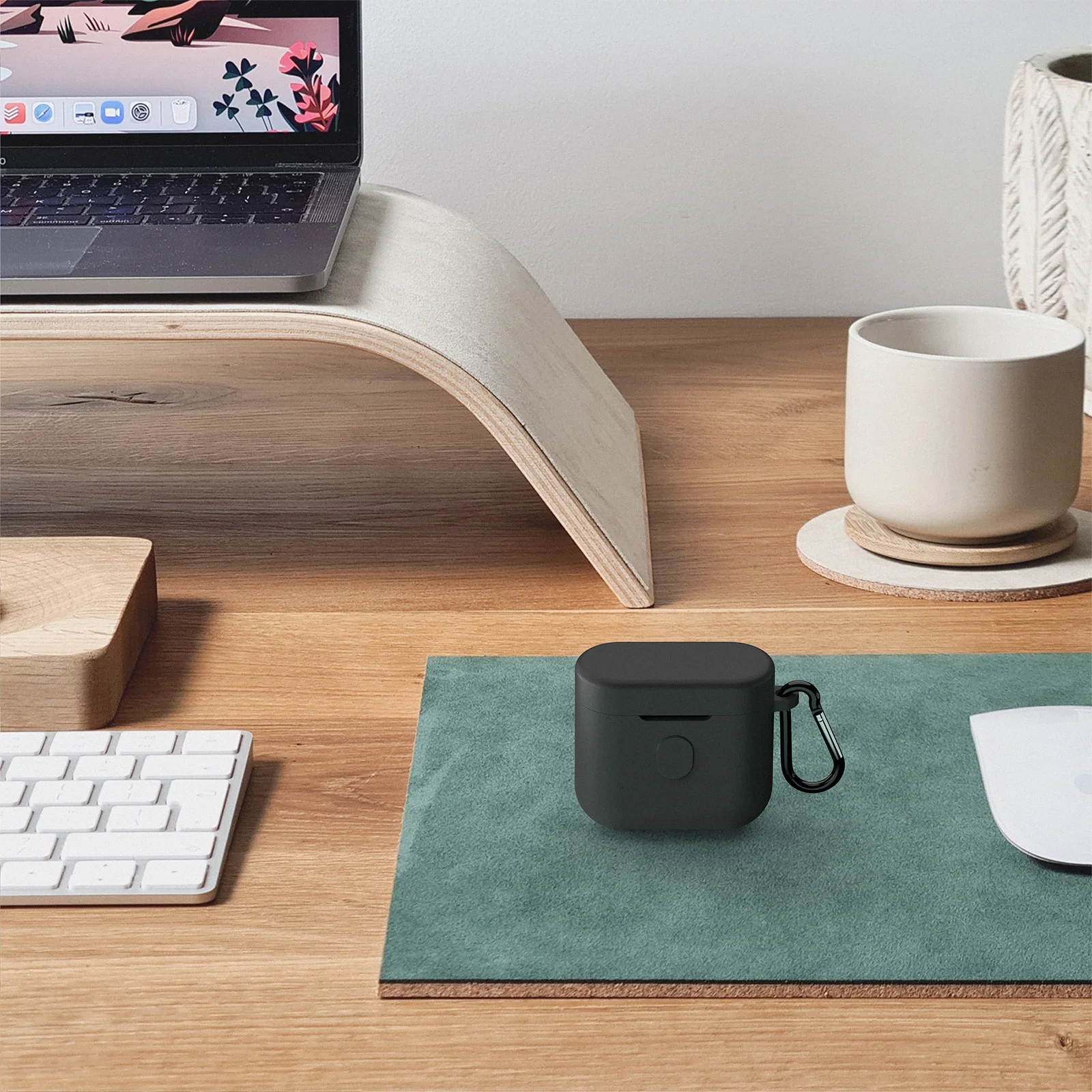 Geekria Silicone Case Capa, Compatível com Bowers e Wilkins, PI5 True Wireless Earbuds