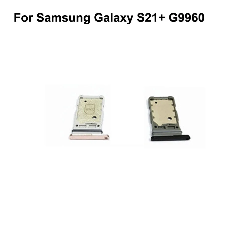 For Samsung Galaxy S21+Tested Good Sim Card Holder Tray Card Slot G9960 Sim Card Holder Replacement Parts