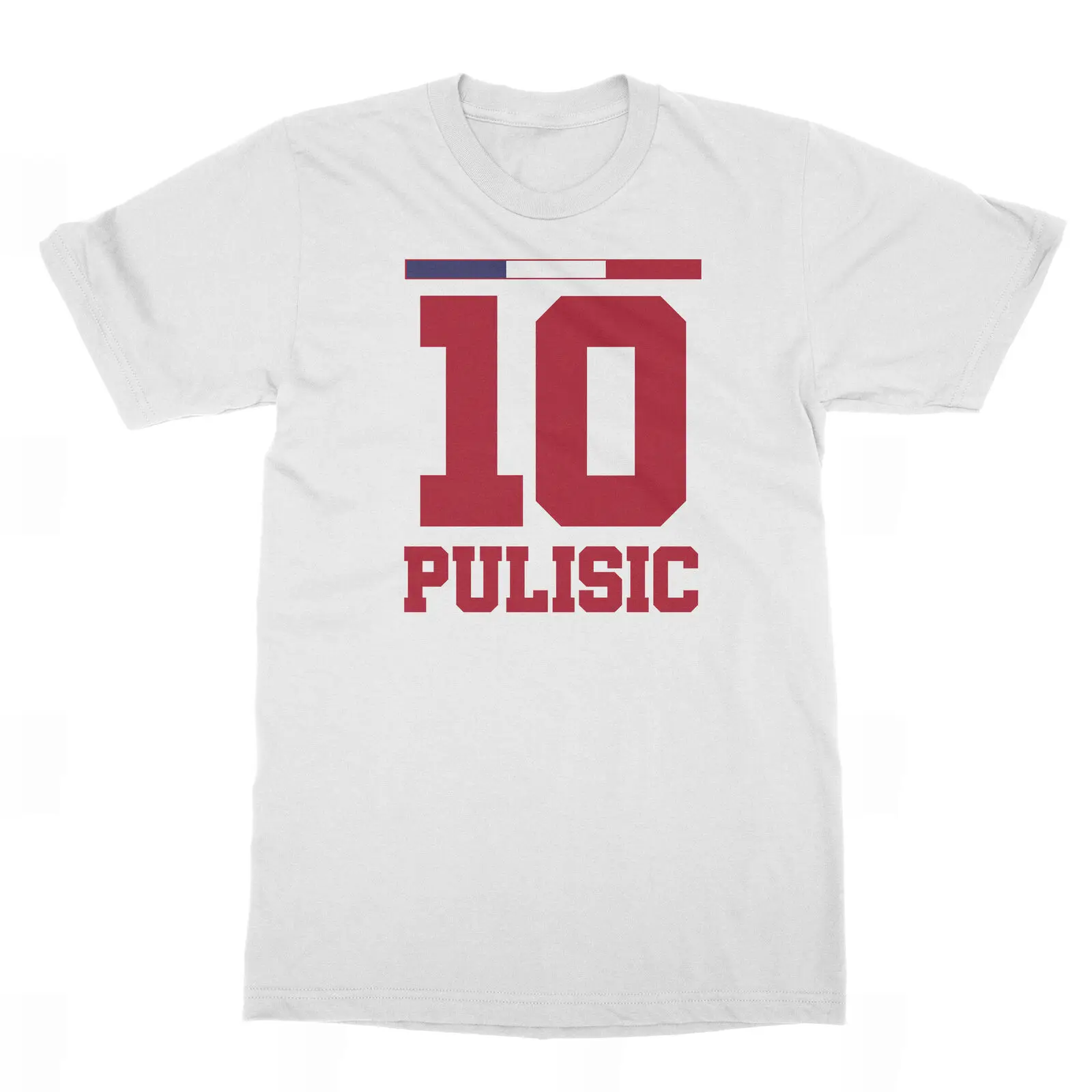 Christian Pulisic 10 Usa Colors World Soccer Football Unisex T-Shirt