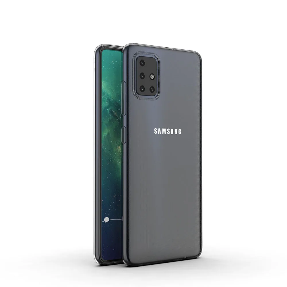 Klare Hülle für Samsung Galaxy A71, transparente, weiche Silikon-TPU-Handyhülle für Samsung A71, 4G-Rückseite, A71, A71, 5G, klare Hülle – Detail 6