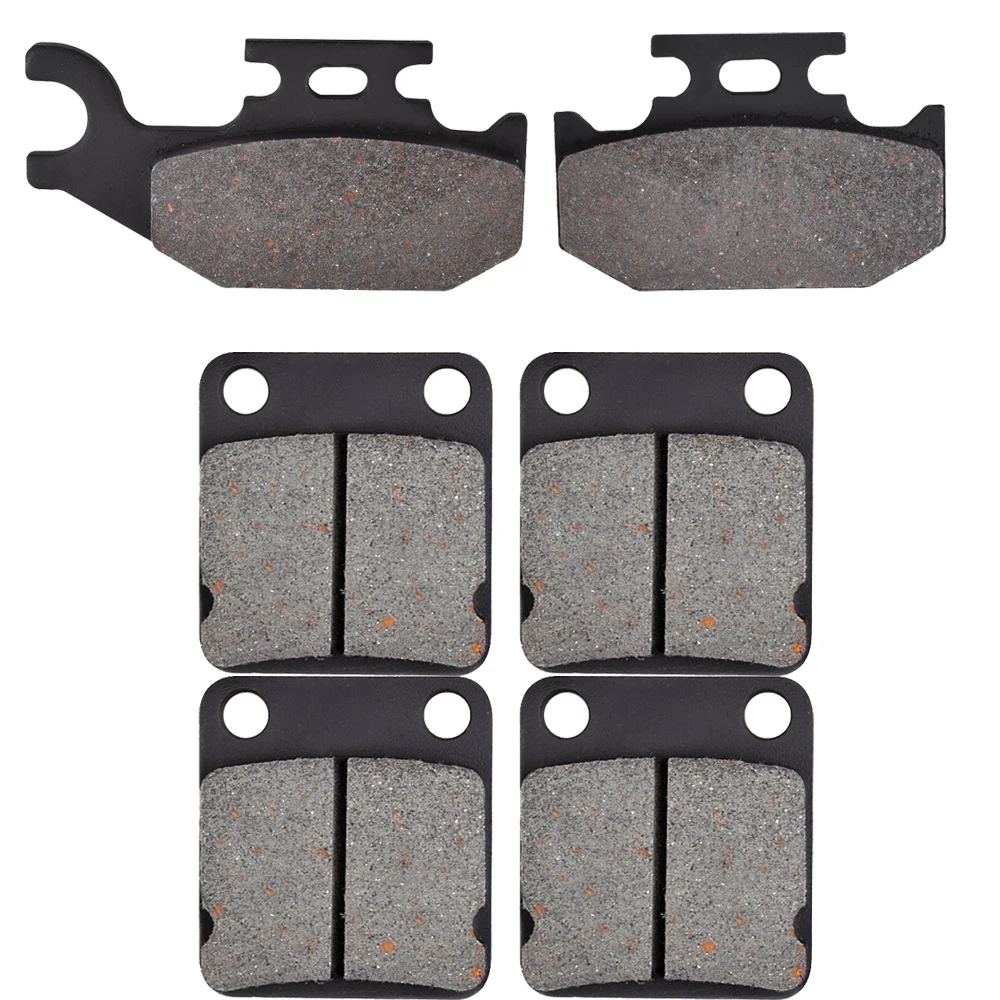 Motorcycle Brake Pads Disks Rear and  Front  For SUZUKI LT-A 500 FK2 Vinson 4WD 2002-2007