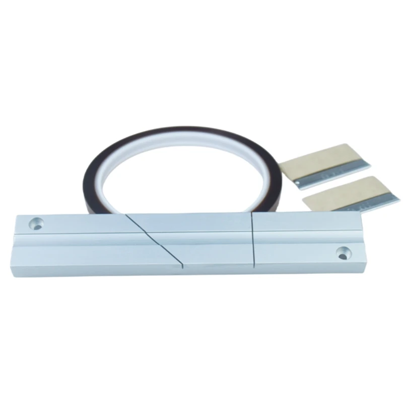 For REVOX/STUDER 1/4Inch Tape Universal Splicing Blocks + Hold Tape Repair Kit Set Last Item Available(B) Easy To Use