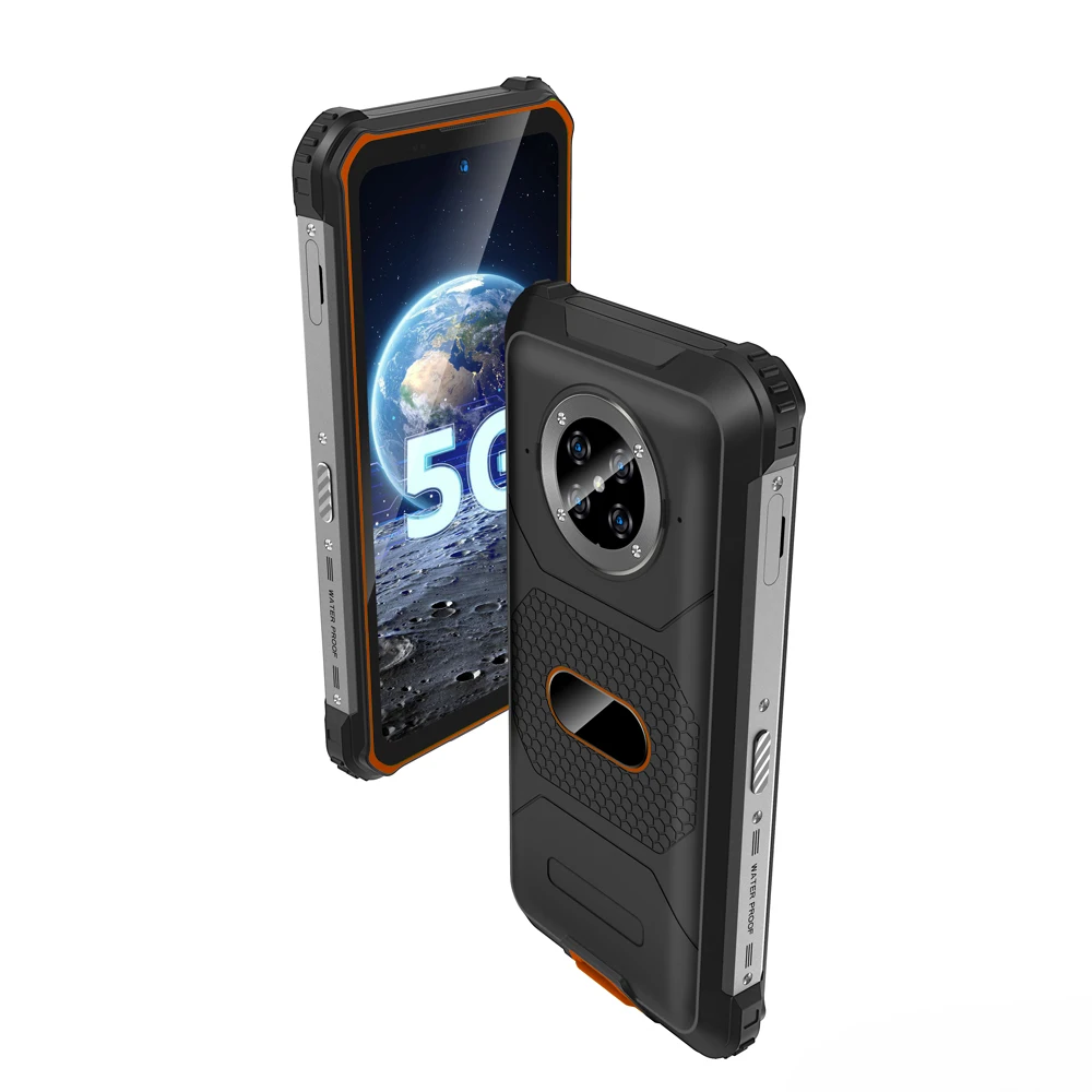 Sincoole 6 inch 5G Android 12 Rugged Phone RAM 8GB ROM 256GB Phone with NFC and Fingerprint Unlock IP68