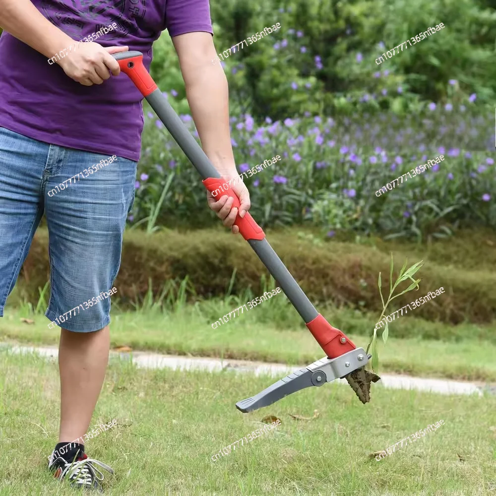 Hot Selling Upright Manual Weeder Gardening Tool, Extendable Handheld Plant Weeding Remover Tool