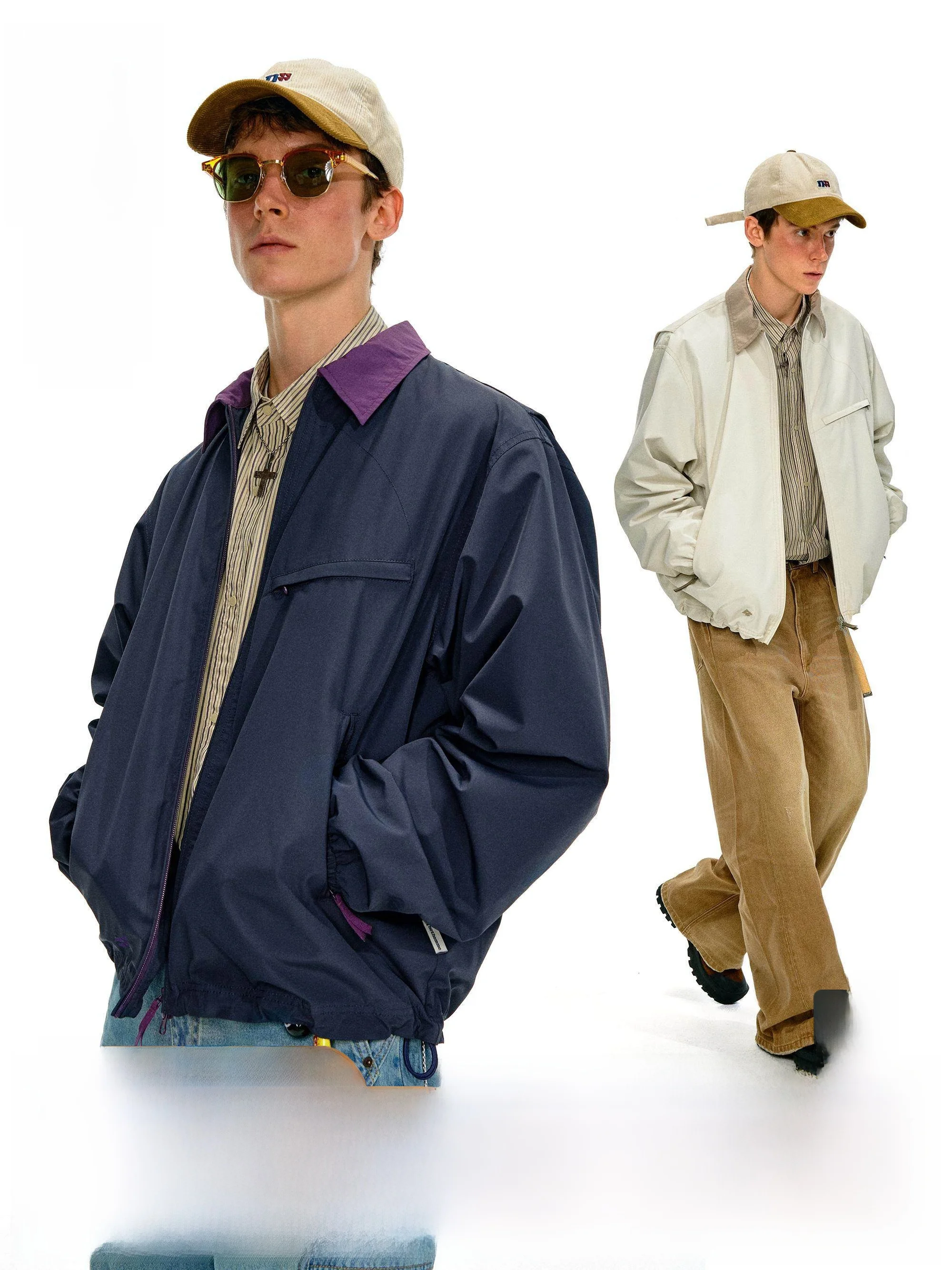 

Outdoor Tee-Proof Plaid Texture Color Blo Collar Vintage Detroit Jaet Notohmme Youth Loose Fit Waterproof Long Sve