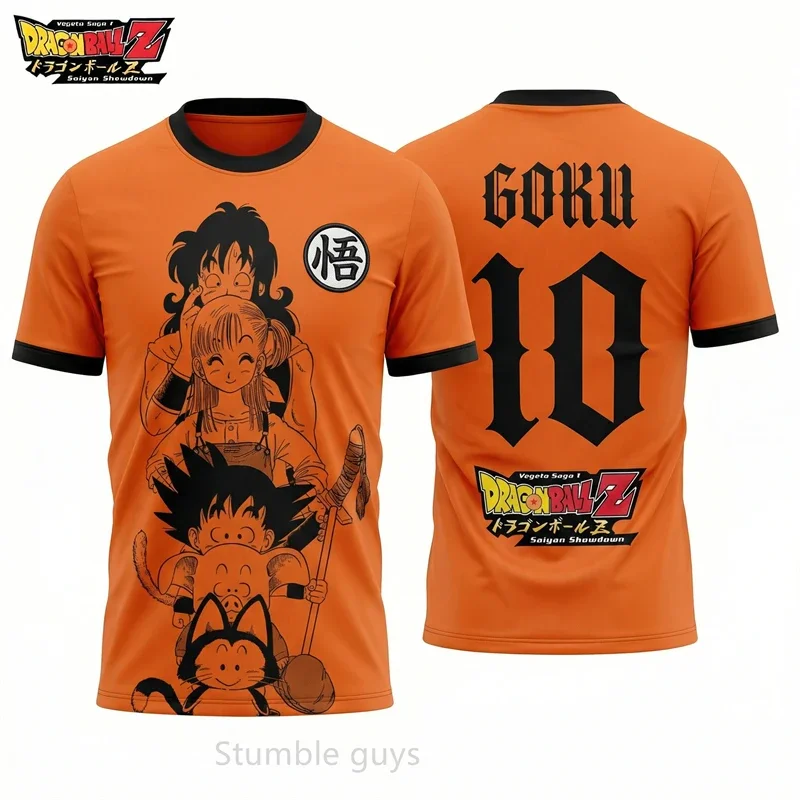 Herren Dragon Ball T-Shirt Jungen Kleidung Mädchen Rugby-Trikot Vegeta Damen Super Saiyan 3 Sportbekleidung