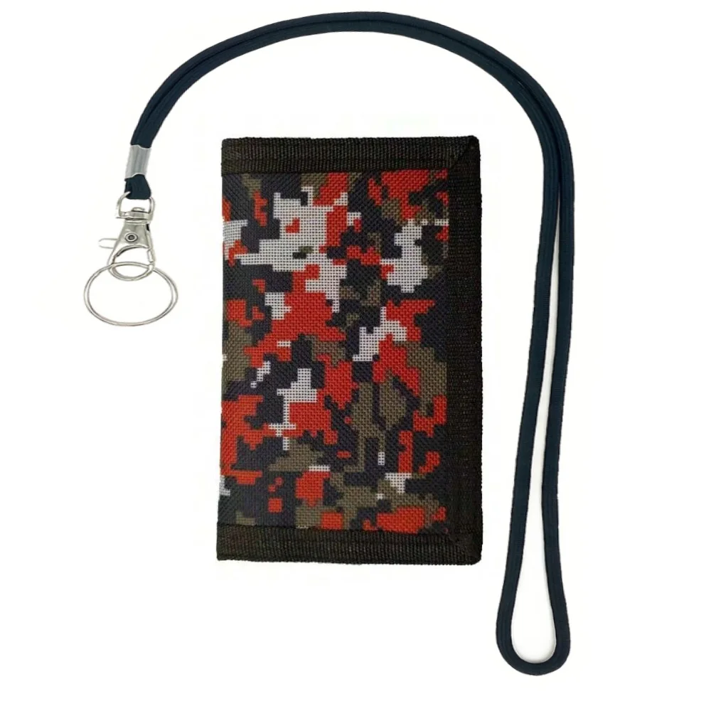 

Mosaic Kids Wallet with Lanyard for Boys, RFID Trifold Outdoor Sports Wallet for Kids,Kids Festivals gifts,Birthday Gifts Wallet
